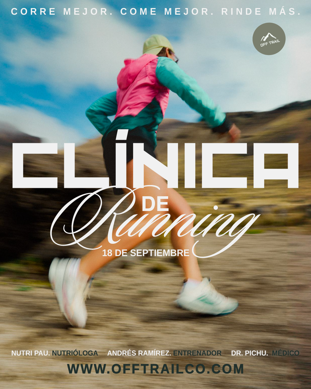 Clínica de Trail Running Aguascalientes 2026